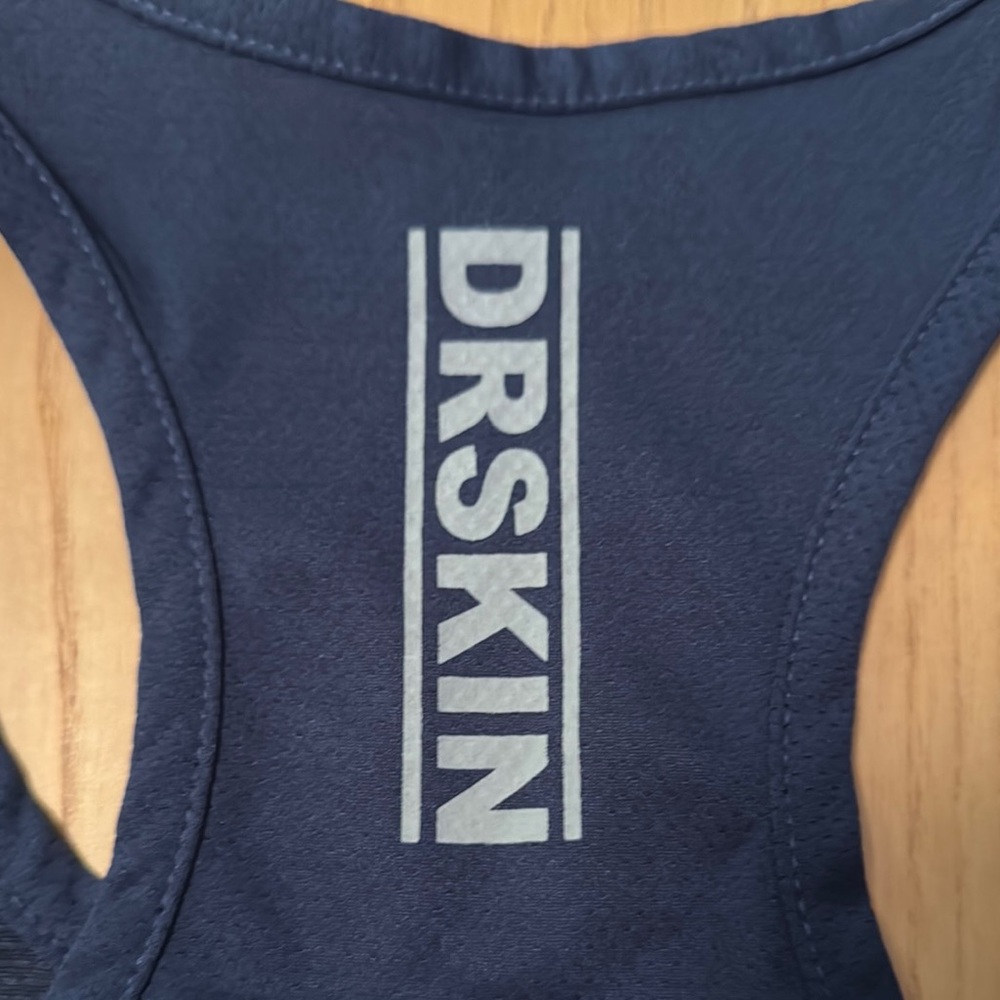 Skin Blue Racerback Tank Top - Picture 3 of 4